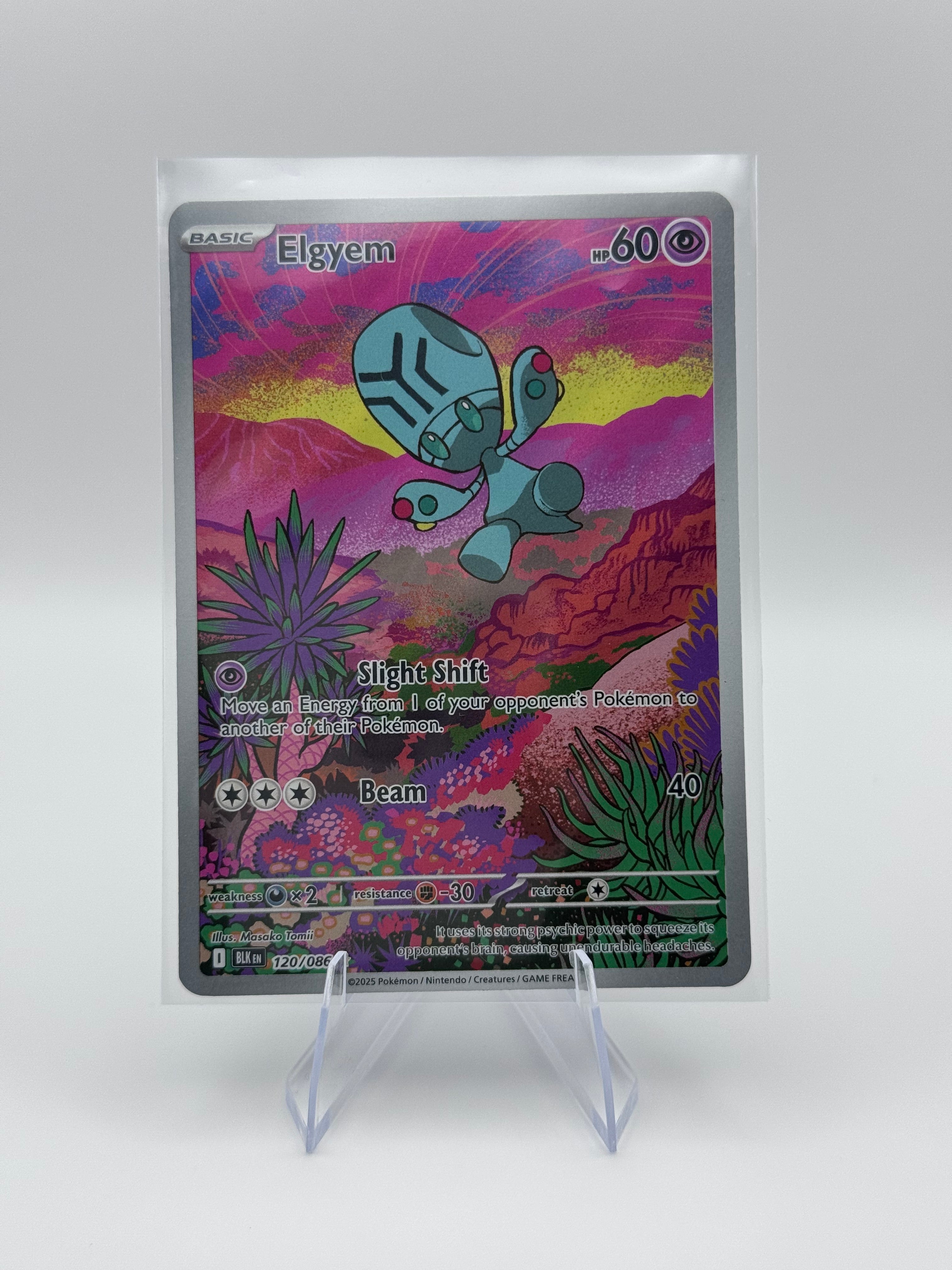 Elgyem - 120/086 - SV: Black Bolt (BLK)