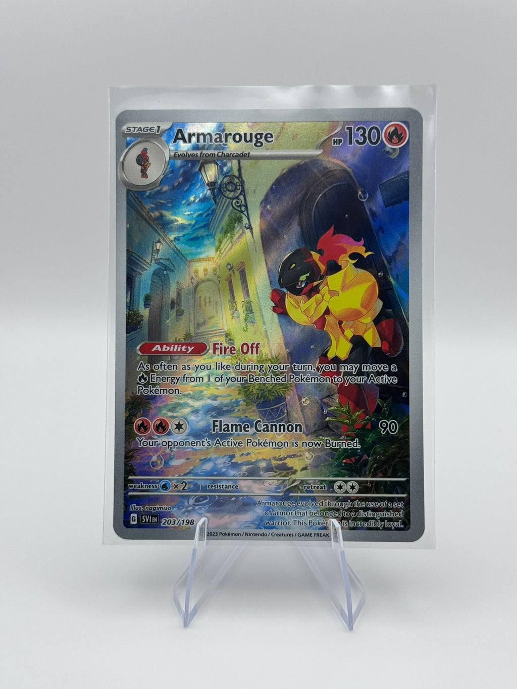 Armarouge #203 Pokemon Scarlet & Violet - NM